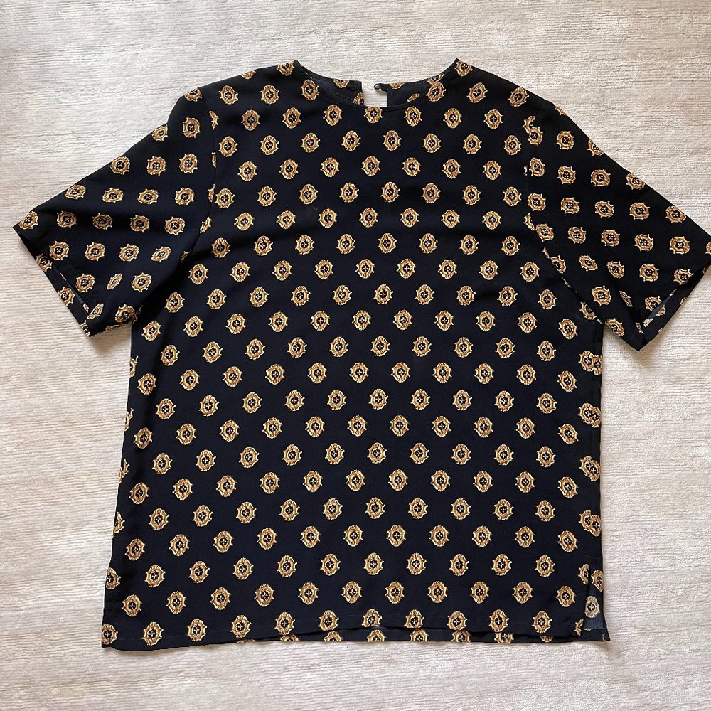 Versace-Inspired Vintage Top